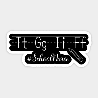 Thank God It's Friday - School Nurse Sticker